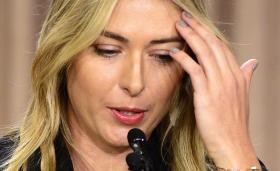 MARIA SHARAPOVA SUSPENSA PROVISORIAMENTE A PARTIR DE 12 DE MARÇO