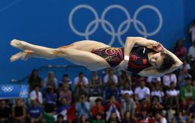 RIO2016: CHINESA WU MINXIA CONQUISTA OURO EM CINCO JOGOS CONSECUTIVOS