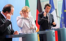 RENZI, MERKEL E HOLLANDE ENCONTRAM-SE NA SEGUNDA-FEIRA PARA DISCUTIR O BREXIT