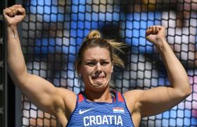 RIO2016: ATLETA CROATA SANDRA PERKOVIC REVALIDA TÍTULO NO LANÇAMENTO DO DISCO