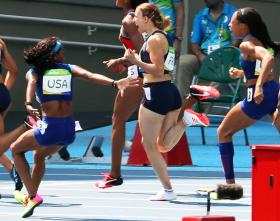 RIO2016: IAAF ESCLARECE QUE EUA VÃO REPETIR SOZINHOS MEIA-FINAL DA ESTAFETA  4X100