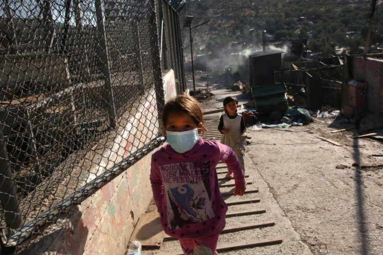 UNICEF CRIOU ABRIGO DE EMERGÊNCIA PARA ACOLHER CRIANÇAS DEPOIS DE INCÊNDIO EM LESBOS