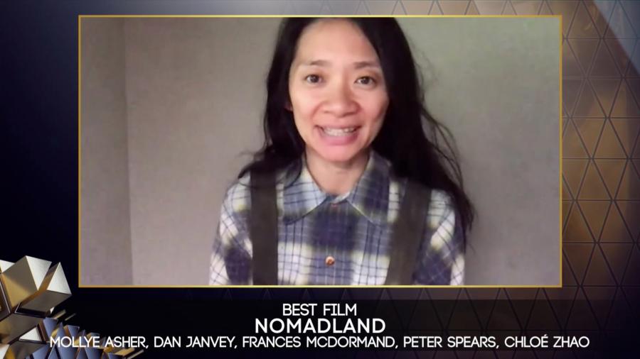 filme nomadland de chloé zhao foi o grande vencedor dos prémios bafta