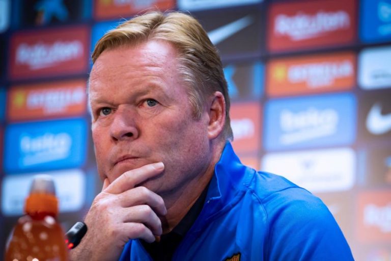 Presidente do FC Barcelona diz que saída de Koeman “talvez tenha sido tardia”