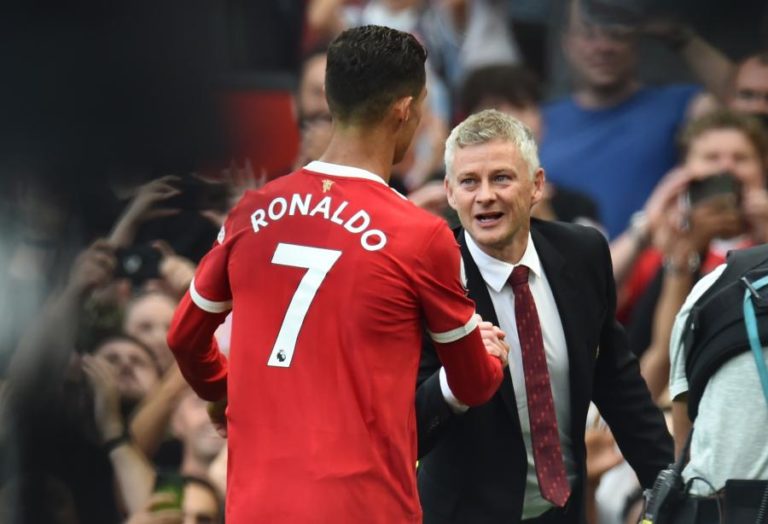 Ronaldo despede-se de Solskjaer desejando-lhe o melhor da vida