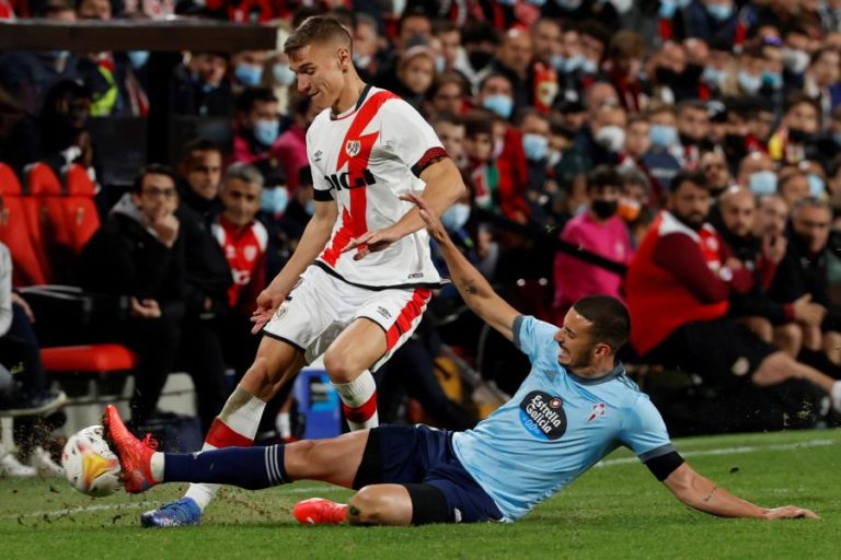 Rayo Vallecano empata com Celta e cede pela primeira vez pontos em casa