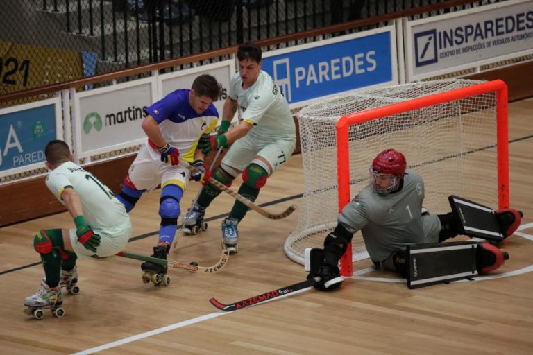 Portugal goleia Andorra por 12-1 no Europeu de hóquei em patins