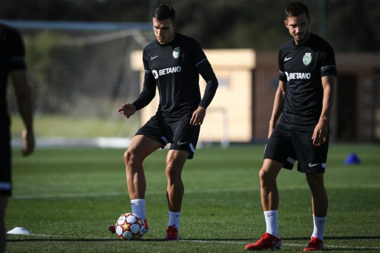 Médio João Palhinha está recuperado e já integrou treino do Sporting