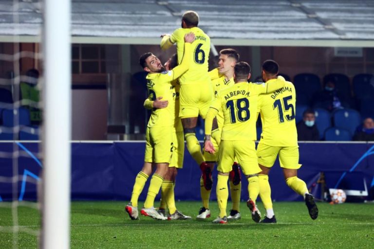 LC: Villarreal vence Atalanta e assegura última vaga nos oitavos de final