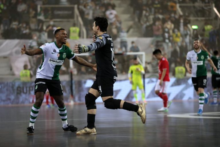 Sporting vence Benfica e conquista 10.ª Supertaça de futsal