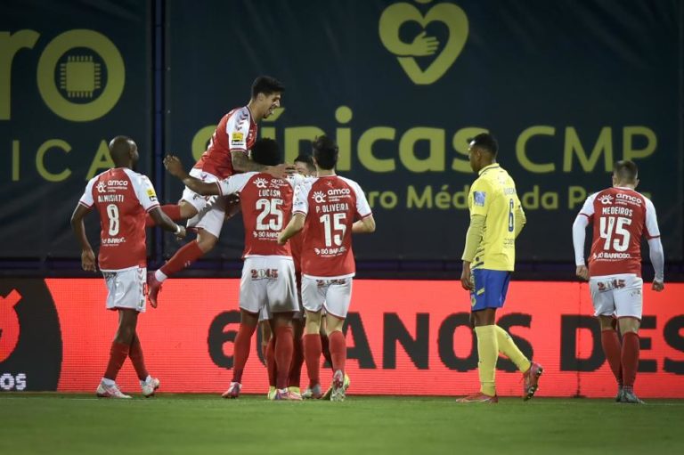 Sporting de Braga goleia em Arouca e fecha ano destacado no quarto lugar