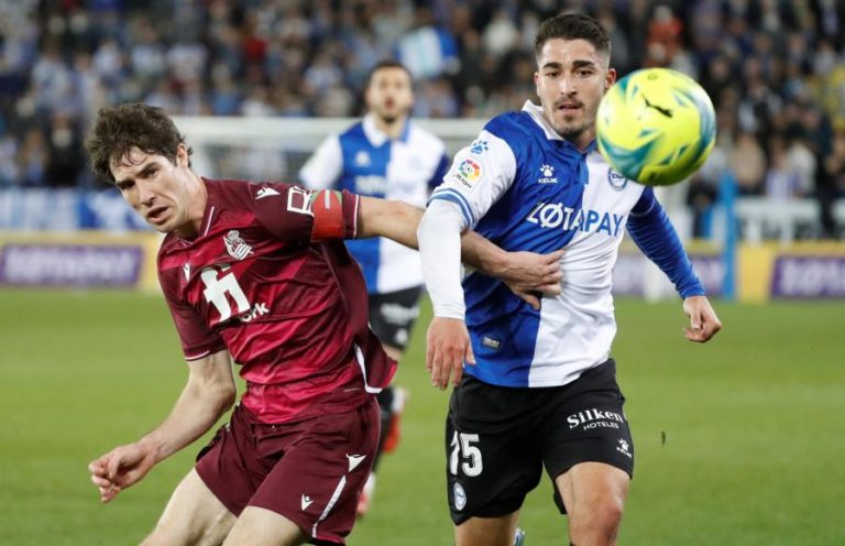 Real Sociedad empata em casa do Alavés e soma sexto jogo consecutivo sem vencer