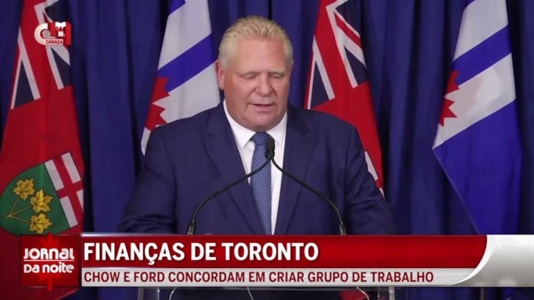 Finanças de Toronto: Chow e Ford concordam em criar grupo de trabalho