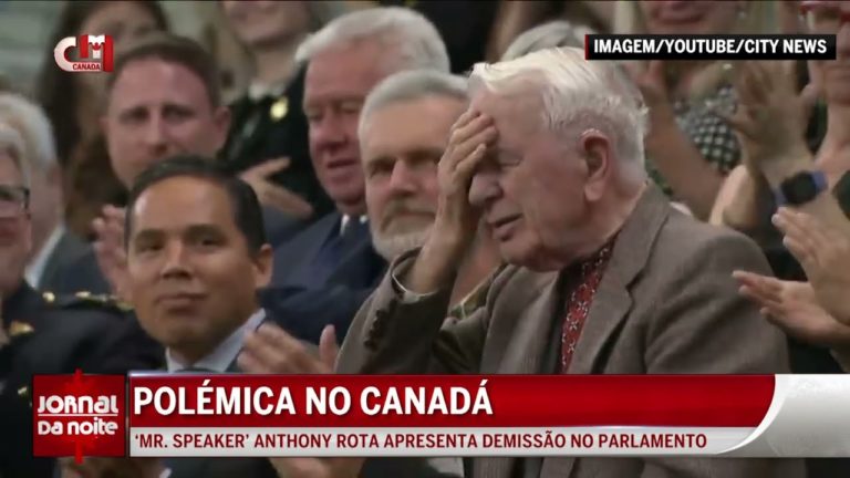 Polémica no Canadá: Anthony Rota apresenta demissão no Parlamento