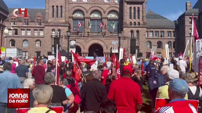 Saúde pública: Queen’s Park é palco de protesto contra privatização de hospitais