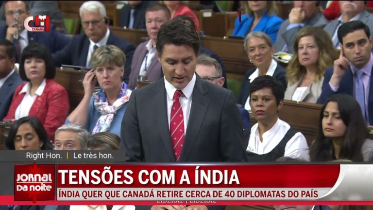 Tensões com a Índia: Índia quer que Canadá retire cerca de 40 diplomatas do país