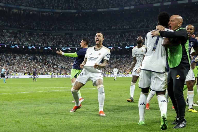 Real Madrid na final da Liga dos Campeões após reviravolta sobre o Bayern
