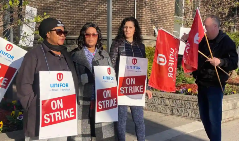 Protesto: Centenas fazem greve em fábrica da Nestlé em Toronto