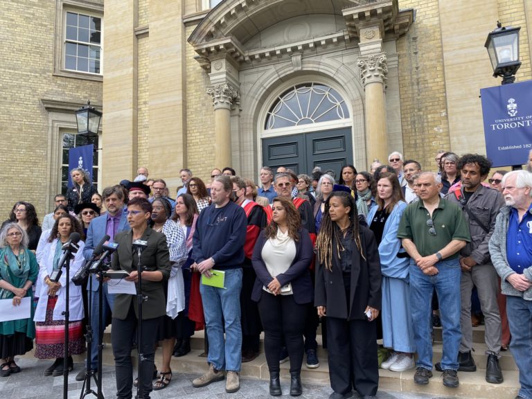 Acampamento pró-Palestina: Universidade de Toronto consegue audiência no tribunal a 19 e 20 de junho