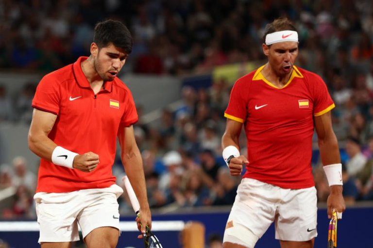 Paris2024: Nadal e Alcaraz seguem em frente no torneio de pares