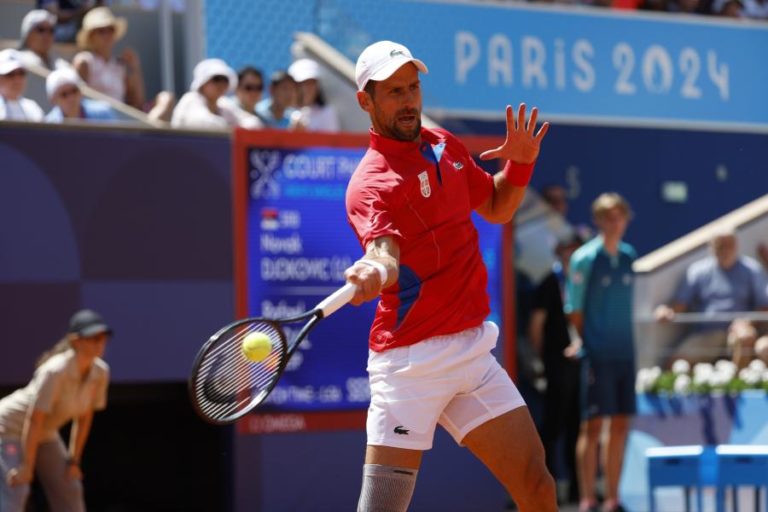 Paris2024: Djokovic domina Nadal na segunda ronda do torneio de ténis