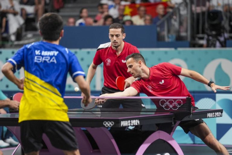 Portugal eliminado pelo Brasil na primeira ronda de ténis de mesa em Paris2024