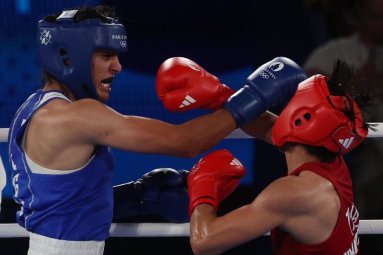 ‘Boxeur’ Khelif na final de -66 kg em Paris2024