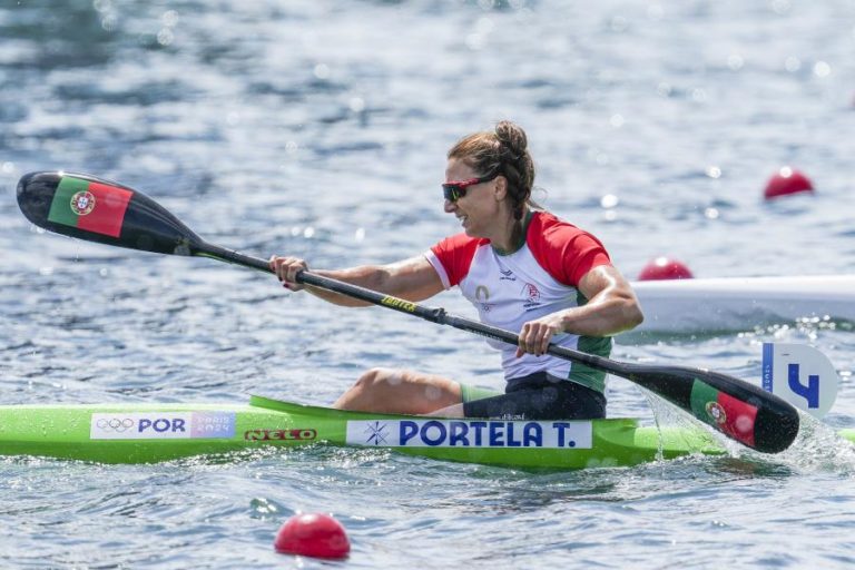 Canoísta Teresa Portela nas meias-finais de K1 500 metros dos Jogos Olímpicos