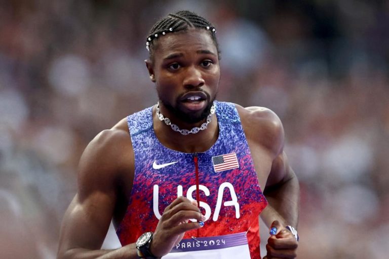 Noah Lyles correu final dos 200 metros com covid-19 em Paris2024