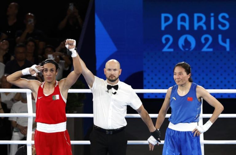 Imane Khelif sagra-se campeã olímpica de boxe -66 kg em Paris2024