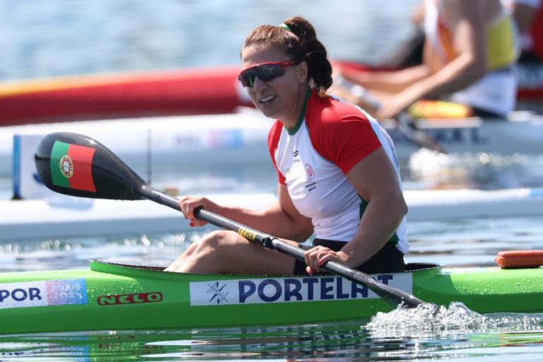 Canoístas Teresa Portela e Messias Baptista campeões do mundo em K2 500 misto