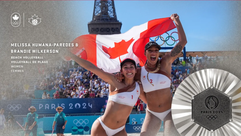 Mais medalhas para o Canadá nas Olimpíadas de Paris 2024