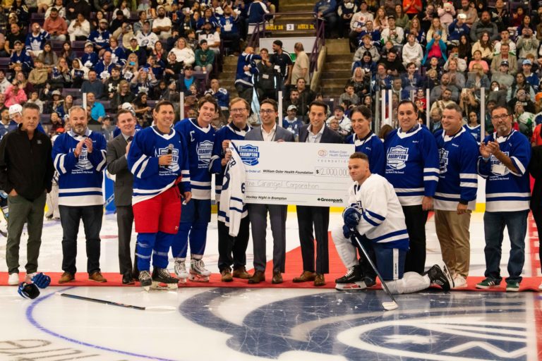 ‘Hockey Night’ em Brampton angaria recorde de 14 milhões para o Osler